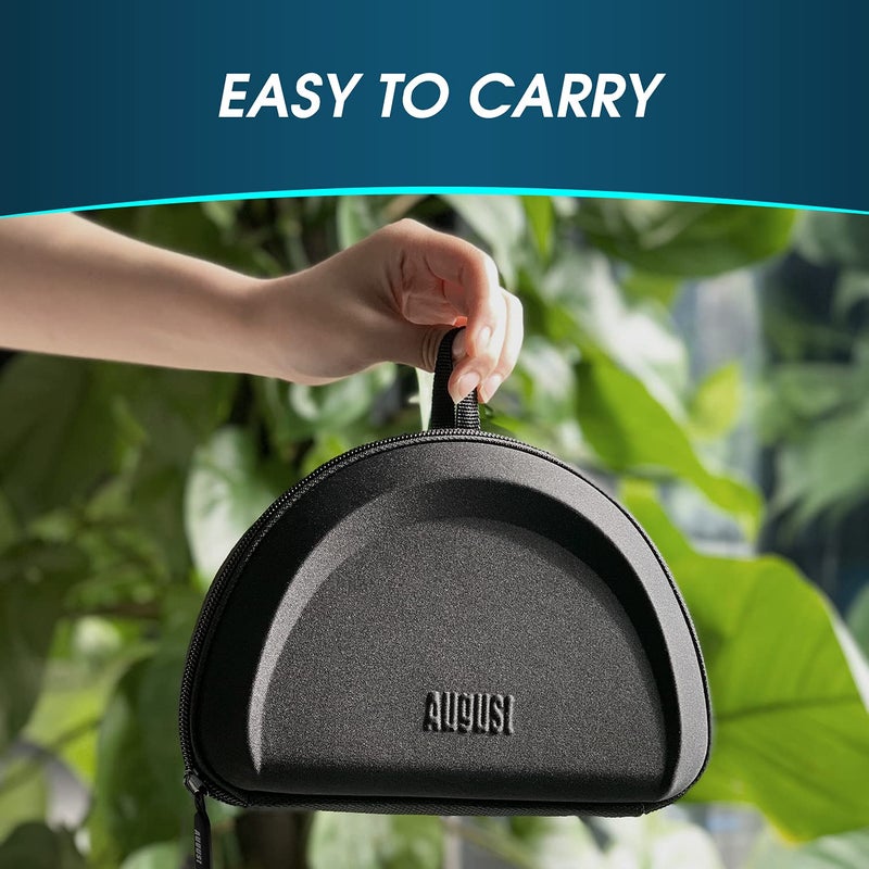 August Headphone Case for August EP650 / EP640 and More Foldable Headphones of Other Brands, Storage Bag Travel Carrying Case for Headphones Foldable, Over-Ear/On-Ear - Image 5